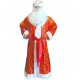 Карнавальный костюм "Дед Мороз Боярский шелк"