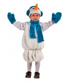 Карнавальный костюм "Снеговик мех"