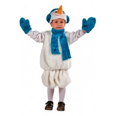 Карнавальный костюм "Снеговик мех"