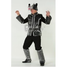 Карнавальный костюм "Волк серый для взрослых"