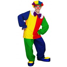 Карнавальный костюм "Клоун Весельчак для взрослых"