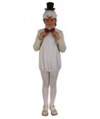 Карнавальный костюм "Снеговик в цилиндре"