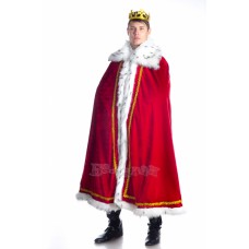 Карнавальный костюм "Король мантия для взрослых"