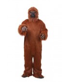 Карнавальный костюм "Обезьяна горилла комбинезон для взрослых"