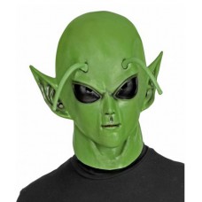 Маска зеленая инопланетянин 