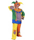 Карнавальный костюм "Скоморох нарядный для взрослых"