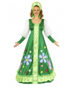 Карнавальный костюм "Весна-царевна" для взрослых