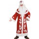 Карнавальный костюм "Дед Мороз Морозко с узором"