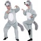 Карнавальный костюм "Волк комбинезон с капюшоном для взрослых"