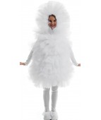 Карнавальный костюм "Снеговик Снежок женский"