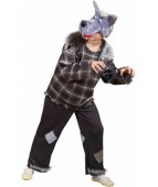 Карнавальный костюм "Волк Хулиган для взрослых"