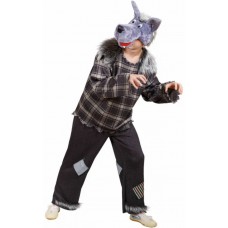 Карнавальный костюм "Волк Хулиган для взрослых"