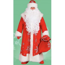 Карнавальный костюм "Дед Мороз Трескун для взрослых" размер 58-60