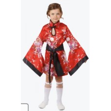 Карнавальный костюм "Японка короткое кимоно"