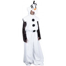 Карнавальный костюм "Снеговик Олаф Холодное сердце для взрослых"