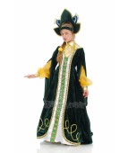 Карнавальный костюм "Царевна-лягушка с кокошником"