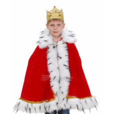 Карнавальный костюм для мальчика "Мантия короля"