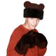 Карнавальная шапочка "Медведь для взрослых"