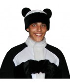 Карнавальная шапка "Медведь Панда+варежки для взрослых"