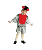 Карнавальный костюм "Снегирь мех"