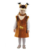 Карнавальный костюм "Белочка с грибком"