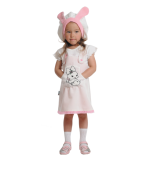 Карнавальный костюм "Зайка розовая крошка"