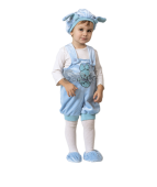 Карнавальный костюм "Кролик голубой крошка"   