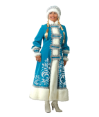 Карнавальный костюм "Снегурочка аппликация для взрослых"