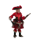 Карнавальный костюм "Пиратка красная"   