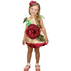 Карнавальный костюм "Роза премиум" 