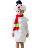 Карнавальный костюм "Снеговик большой" 