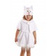 Карнавальный костюм "Кошечка белая"