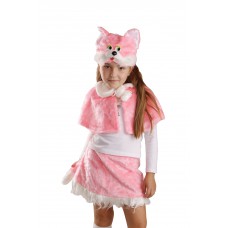 Карнавальный костюм "Кошечка розовая"