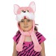 Карнавальная шапочка "Кошечка розовая"