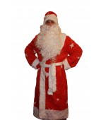 Карнавальный костюм "Дед Мороз Богатый Мех"