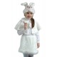 Карнавальный костюм "Зайка белая"