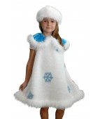 Карнавальный костюм "Снежинка мех"