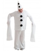Карнавальный костюм "Пьеро белый для взрослых"