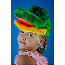 Карнавальная шапочка "Крокодил"