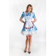 Карнавальный костюм "Алиса в стране чудес" для взрослых.