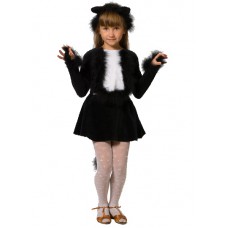 Карнавальный костюм "Черная кошечка (2 цвета)"