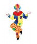 Карнавальный костюм "Клоун с заплатками для взрослых" 