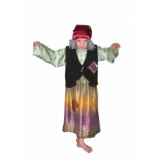 Карнавальный костюм "Баба Яга текстиль"