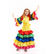 Карнавальный костюм "Мексиканка премиум"